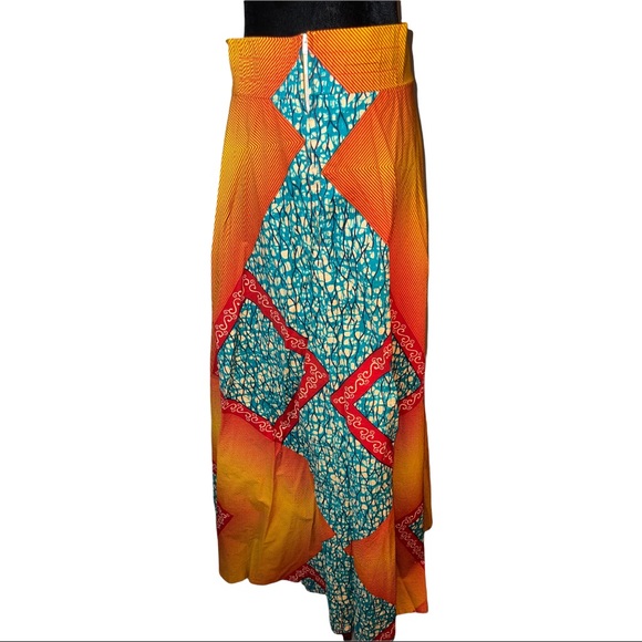 Rahyma African High Low Maxi Skirt NWT Juneteenth - Picture 7 of 8